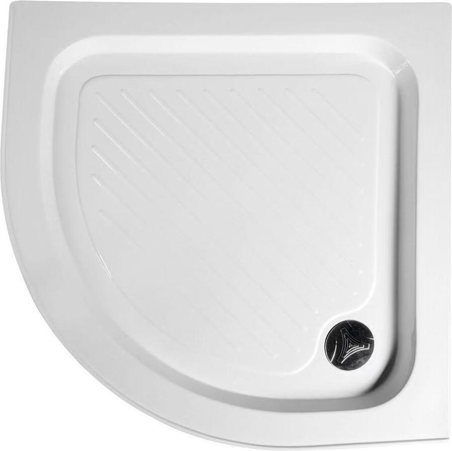 SaniClear Douchebak Tripoli | 90x90x15 cm | ABS | Excl.Afvoer | Kwartrond | Wit - Foto 3