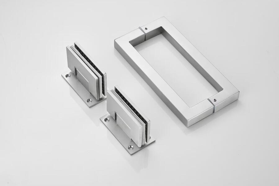 SaniClear Douchecabine Modern Exclusive | Anti-kalk | 120x80x200 cm | 1 Draaideur | Rookglas | Rvs - Foto 3