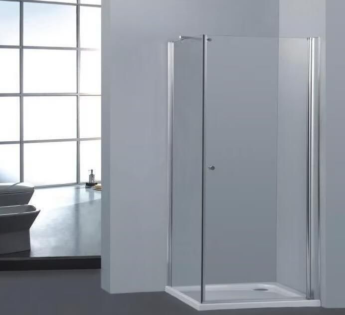 SaniClear Douchecabine Swing | 90x90x195 cm | 1 Draaideur | Chroom - Foto 2