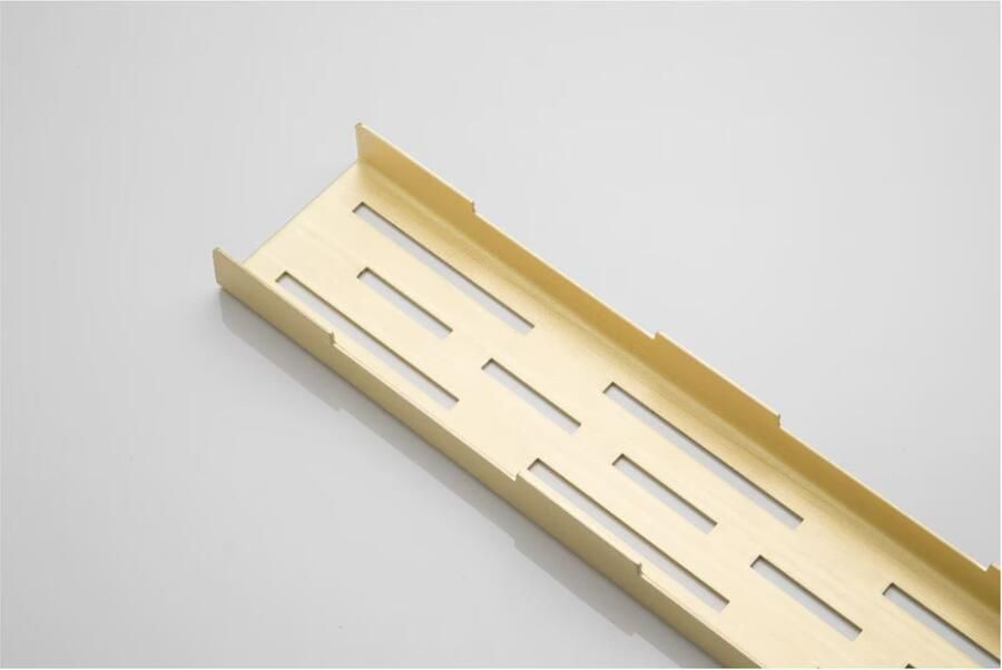 SaniClear Douchegoot rooster los Brass | 70 cm | Geborsteld messing - Foto 2