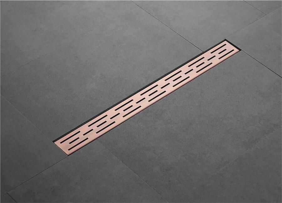 SaniClear Douchegoot rooster los Copper | 70 cm | Geborsteld koper