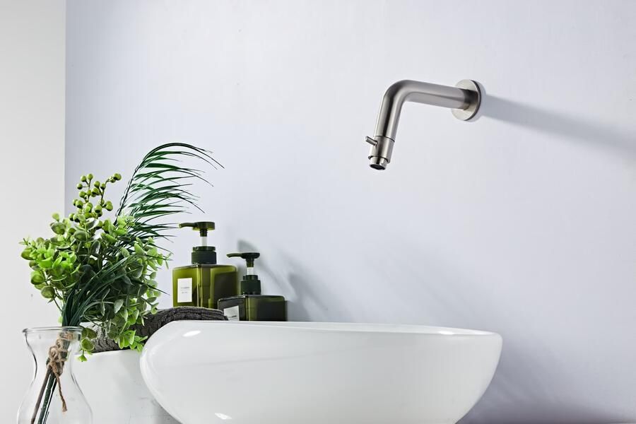 SaniClear Fonteinkraan Exclusive | Inbouw | Koudwater kraan | Excl.Inbouwdeel | Rond | RVS look - Foto 2