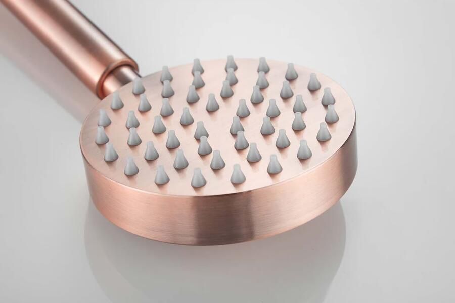 SaniClear Handdouche Vision | 1 Stand | Rond | Geborsteld koper