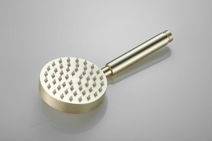 SaniClear Handdouche Vision | 1 Stand | Rond | Geborsteld messing - Foto 3