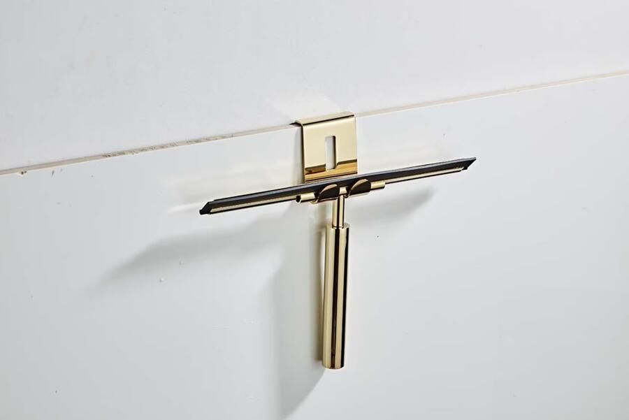 SaniClear Handwisser Dorado | Incl.Haakje | Messing | Rond | Goud glans - Foto 2