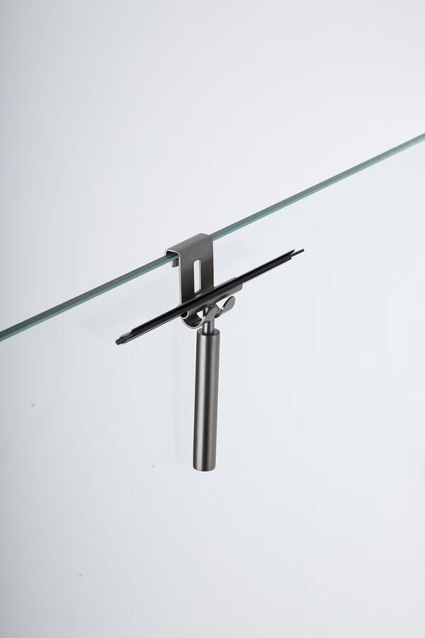 SaniClear Handwisser Iron | Incl.Haakje | Messing | Rond | Verouder ijzer Verouderd ijzer gunmetal - Foto 3