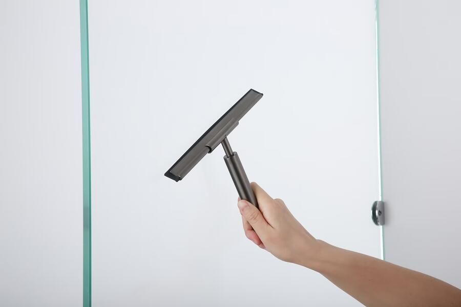 SaniClear Handwisser Iron | Incl.Haakje | Messing | Rond | Verouder ijzer Verouderd ijzer gunmetal - Foto 2