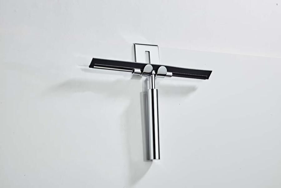 SaniClear Handwisser Shine | Incl.Haakje | Messing | Rond | Chroom - Foto 3