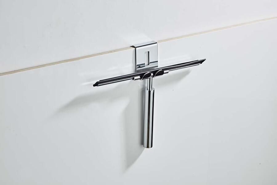 SaniClear Handwisser Shine | Incl.Haakje | Messing | Rond | Chroom - Foto 2