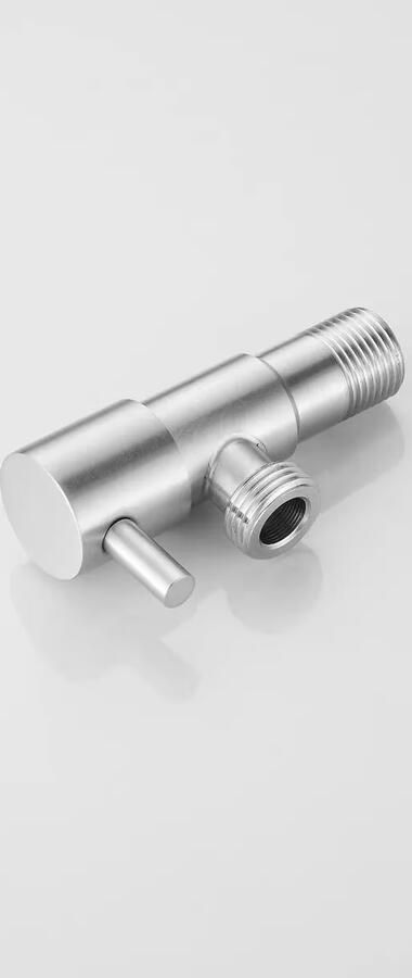 SaniClear Hoekstopkraan Exclusive | 1 2x1 2" | RVS - Foto 3