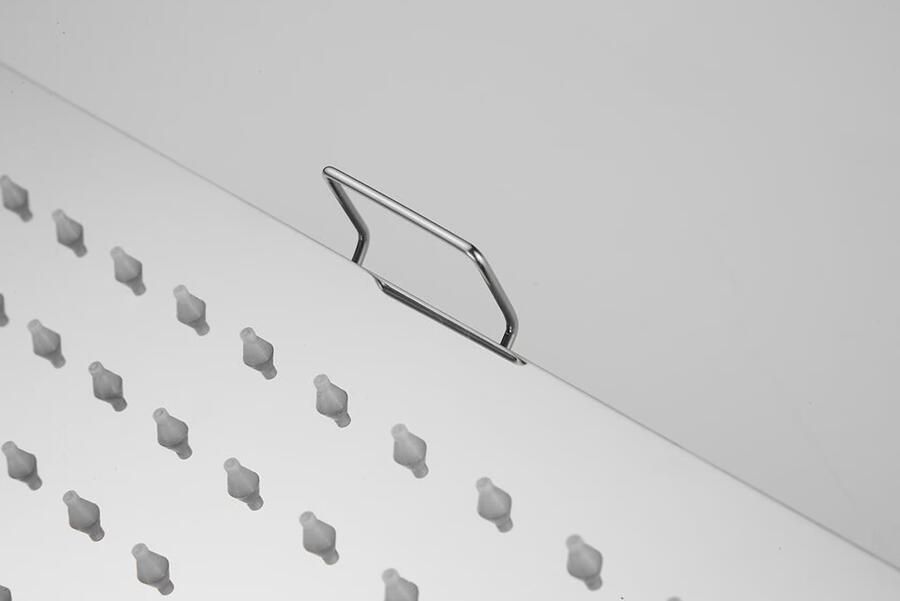 SaniClear Hoofddouche Cube | 30 cm | Vierkant | Chroom - Foto 2