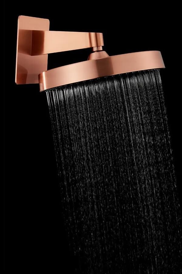 SaniClear Hoofddouche Evolution | 30 cm | Rond | Geborsteld koper - Foto 2