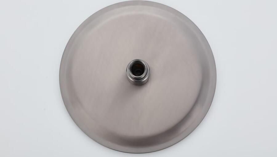 SaniClear Hoofddouche Iron | 30 cm | Rond | Verouderd ijzer Gunmetal - Foto 3