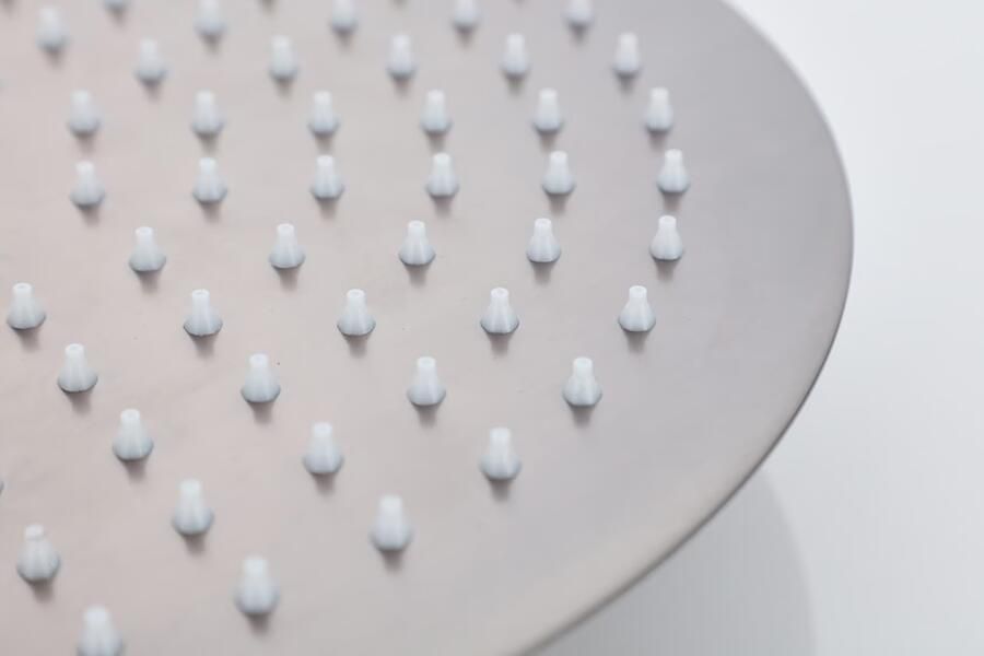 SaniClear Hoofddouche Iron | 30 cm | Rond | Verouderd ijzer Gunmetal