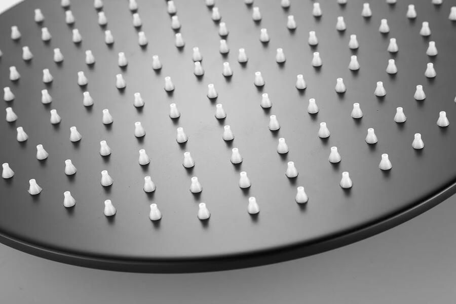 SaniClear Hoofddouche Vision | 30 cm | Rond | Mat zwart - Foto 3