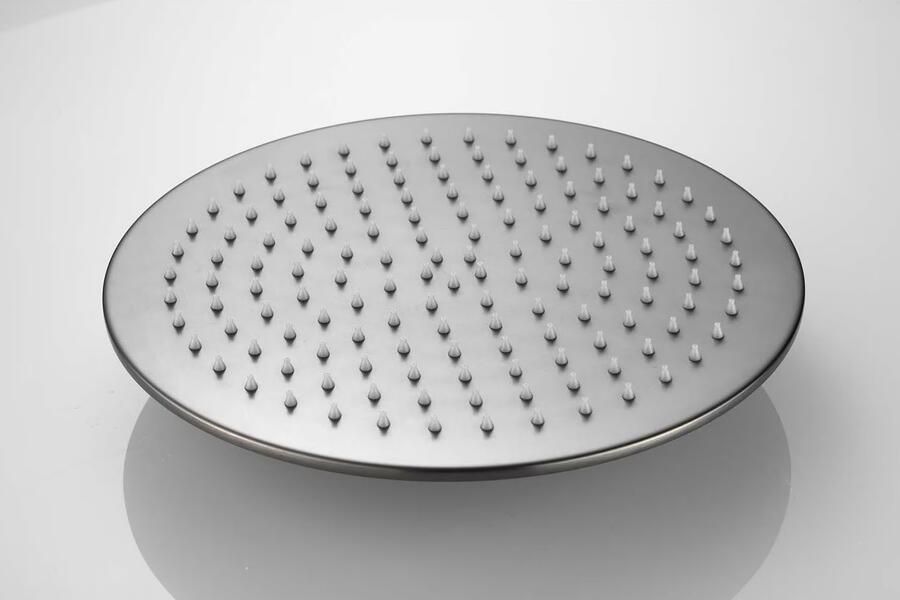 SaniClear Hoofddouche Vision | 30 cm | Rond | Verouderd ijzer gunmetal - Foto 2