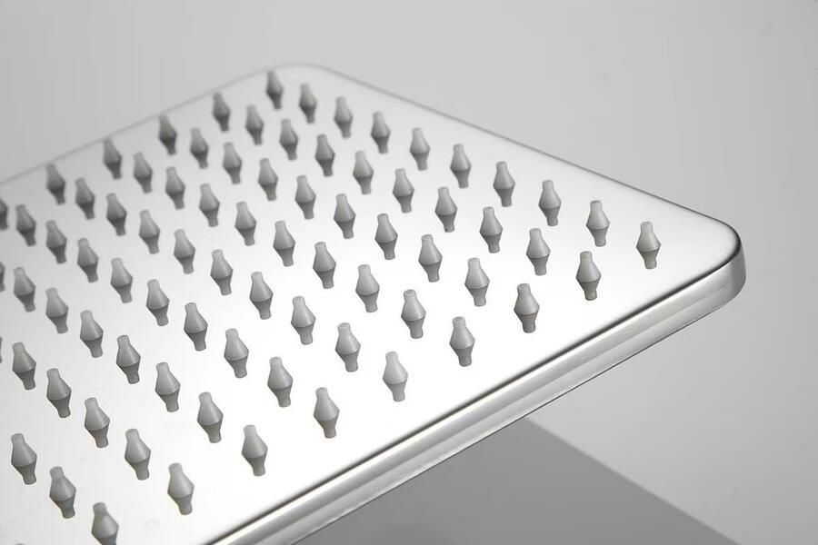 SaniClear Hoofddouche Vision | Rechthoek | Chroom - Foto 3