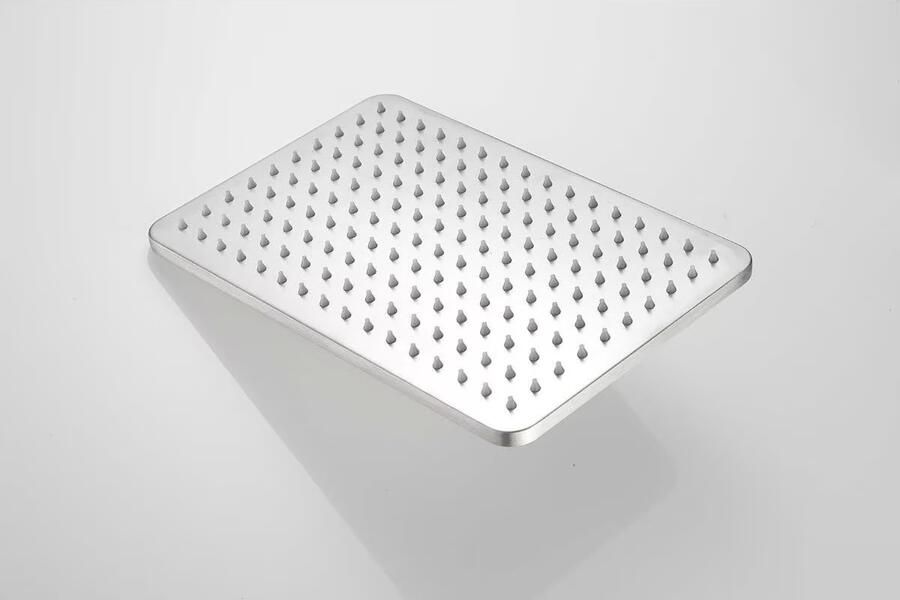 SaniClear Hoofddouche Vision | Rechthoek | RVS