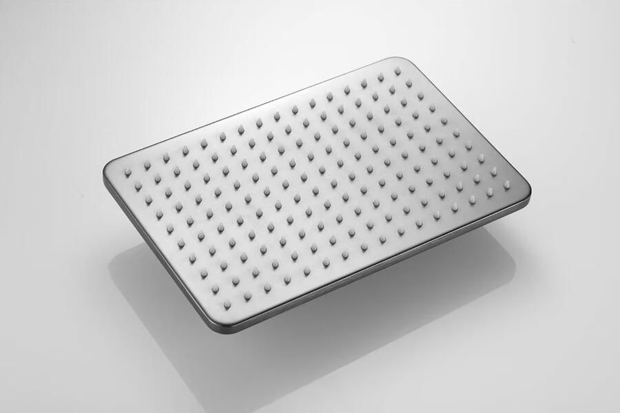 SaniClear Hoofddouche Vision | Rechthoek | Verouderd ijzer gunmetal - Foto 3