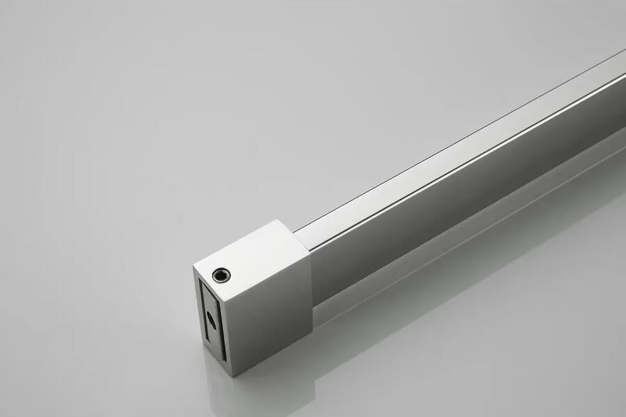 SaniClear Inloopdouche Blurred | 140x200 cm | Nano | Matglas | Chroom beslag - Foto 3