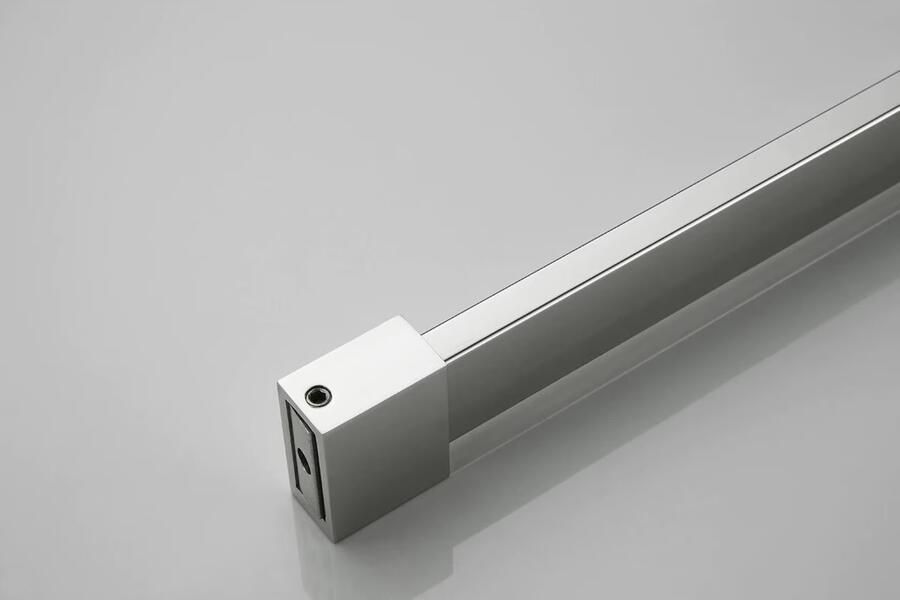 SaniClear Inloopdouche Bronze | 120x200 cm | Brons glas | Chroom beslag - Foto 2