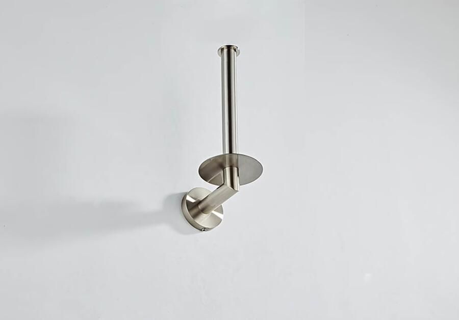 SaniClear Inox dubbele reserverol houder RVS - Foto 2