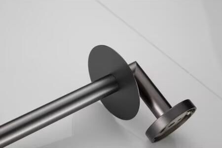 SaniClear Iron dubbele reserverol houder Verouderd ijzer gunmetal