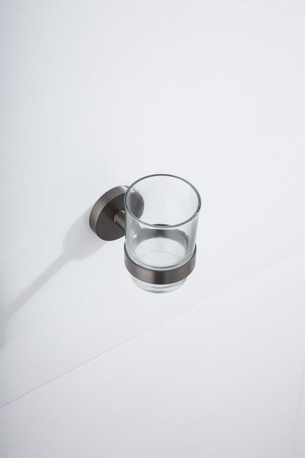 SaniClear Iron glashouder Verouderd ijzer gunmetal - Foto 3