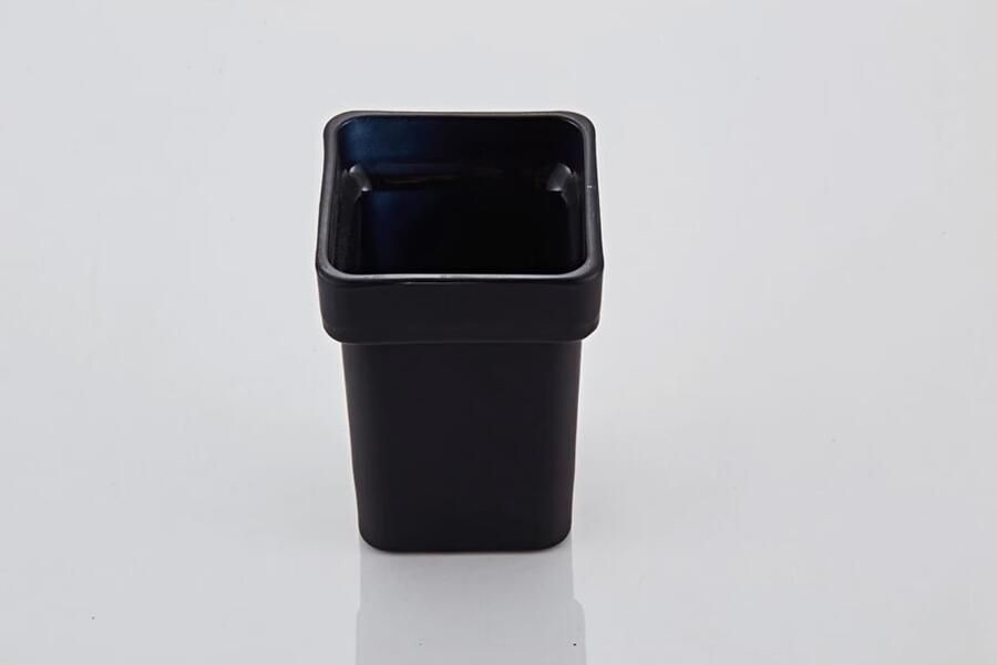 SaniClear Lumber toilet borstel met houder messing Mat zwart - Foto 3