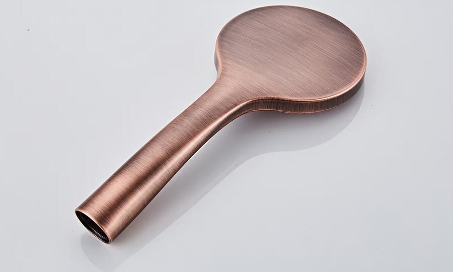 SaniClear Massage handdouche Copper | 3 standen | Rond | Geborsteld koper
