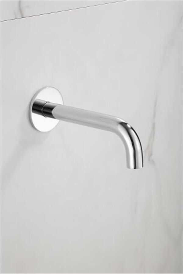 SaniClear Plus baduitloop 20 cm chroom