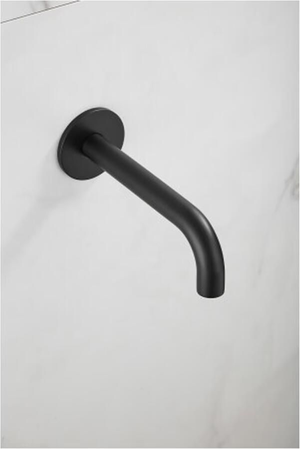 SaniClear Plus baduitloop 20 cm Mat zwart - Foto 3