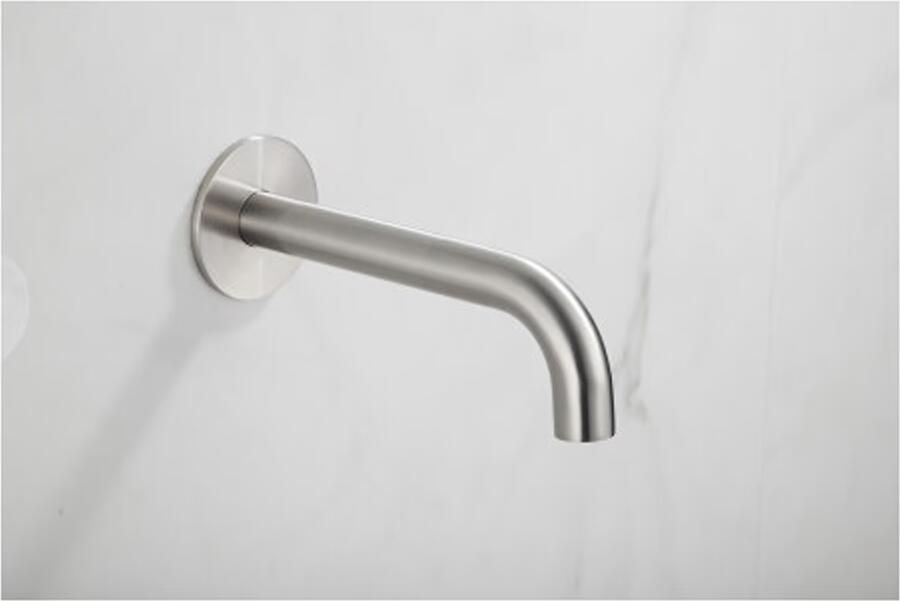 SaniClear Plus baduitloop 20 cm rvs
