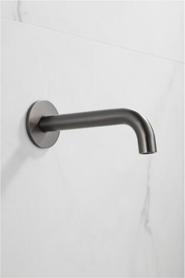 SaniClear Plus baduitloop 20 cm Verouderd ijzer gunmetal