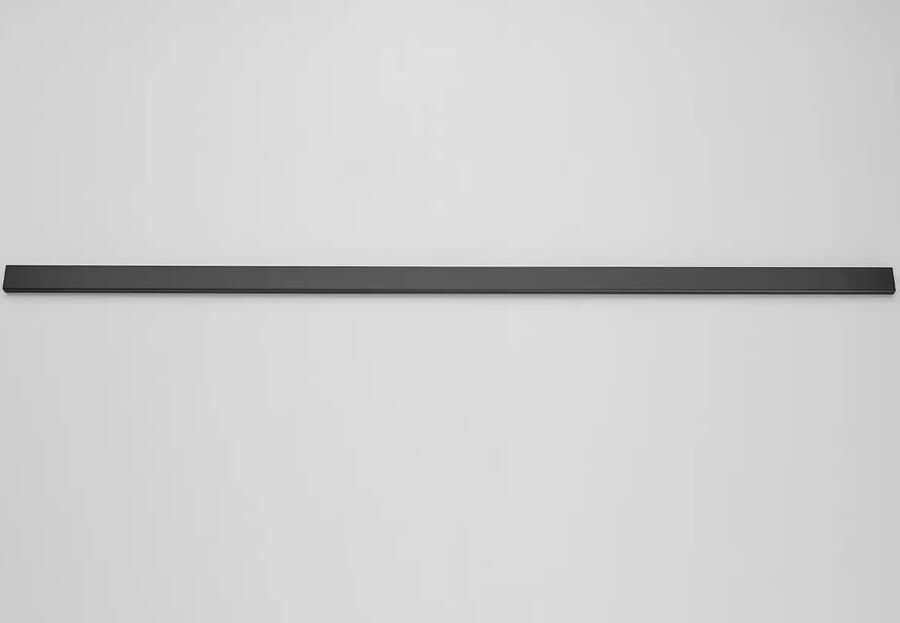 SaniClear Redro stabilisatiestang 120cm incl. muur- en wandbevestiging zwart