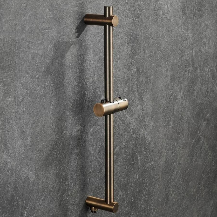 SaniClear Regendouche set Antique | Inbouw | 30 cm | Thermostaatkraan | Rond | Verouderd messing - Foto 2