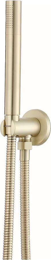 SaniClear Regendouche set Brass | Inbouw | Thermostaatkraan | 2-weg | Rond | Geborsteld messing - Foto 3