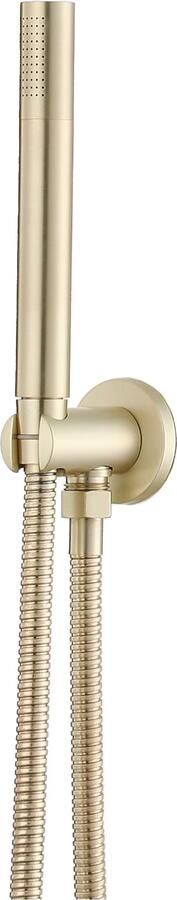SaniClear Regendouche set Brass | Inbouw | Thermostaatkraan | 2-weg | Rond | Geborsteld messing - Foto 3