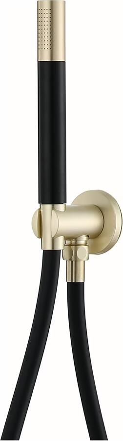 SaniClear Regendouche set Brass Pro | Inbouw | Thermostaatkraan | 2-weg | Rond | Geborsteld messing - Foto 3
