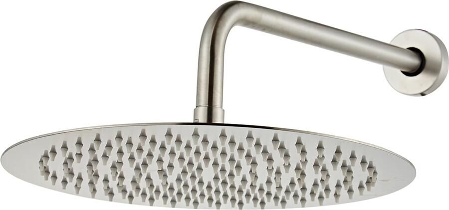 SaniClear Regendouche set Inox Pro | Inbouw | Thermostaatkraan | 2-weg | Rond | RVS look - Foto 2