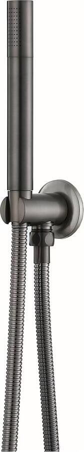 SaniClear Regendouche set Iron | Inbouw | Thermostaatkraan | 2-weg | Rond | Verouderd ijzer gunmetal - Foto 3