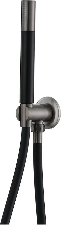 SaniClear Regendouche set Iron Pro | Inbouw | Thermostaatkraan | 2-weg | Rond | Verouderd ijzer gunmetal - Foto 3