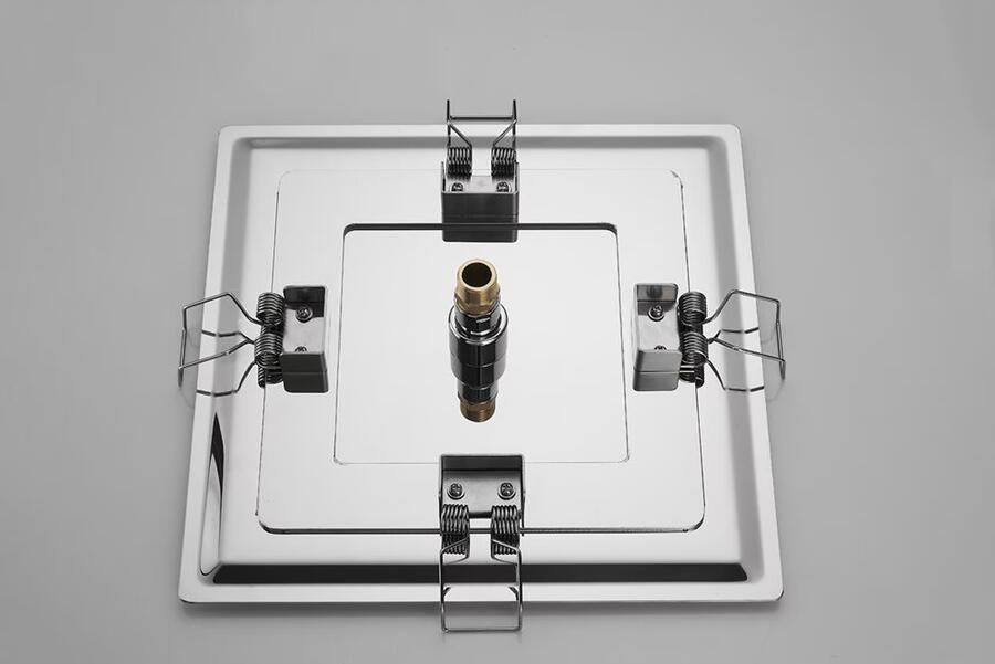 SaniClear Regendouche set Plus | Inbouw | 30 cm | Thermostaatkraan | Incl.Inbouwdeel | 2-weg | Vierkant | Chroom - Foto 2