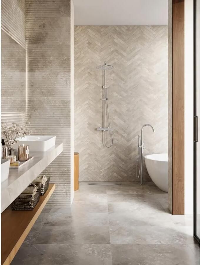 SaniClear Regendouche set Talpa | Opbouw | 30 cm | Thermostaatkraan | 2-weg | Rond | Chroom - Foto 2