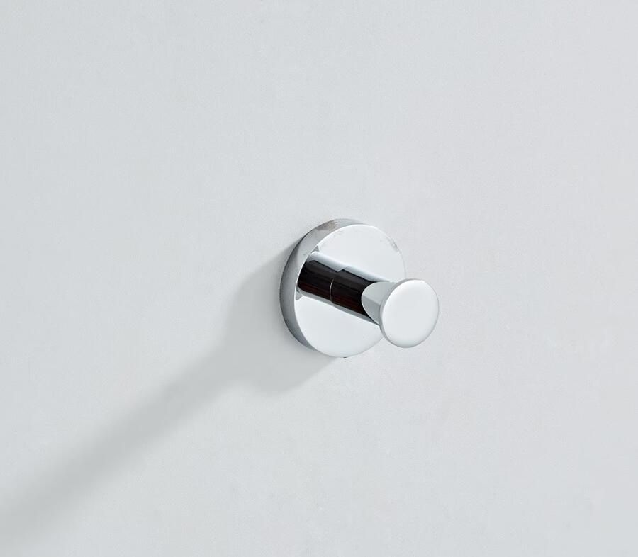 SaniClear Shine toilet accessoire set incl toiletborstel rolhouder en haak chroom