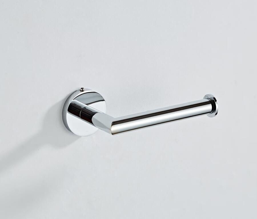 SaniClear Shine toilet accessoire set incl toiletborstel rolhouder en haak chroom - Foto 2