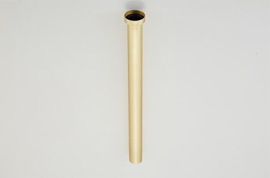 SaniClear Sifon verlengbuis Brass | 5 4" | Compact | Messing | Rond | Goud - Foto 3