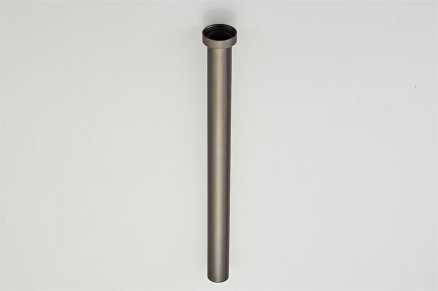 SaniClear Sifon verlengbuis Iron | 5 4" | Compact | Messing | Rond | Verouderd ijzer gunmetal - Foto 2