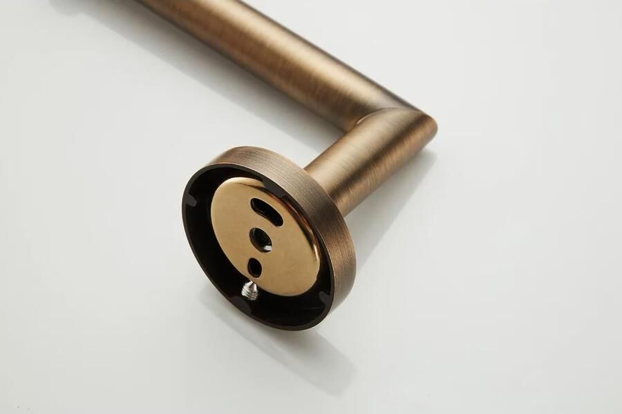 SaniClear Toiletrolhouder Antique | Messing | Rond | Verouderd messing - Foto 2