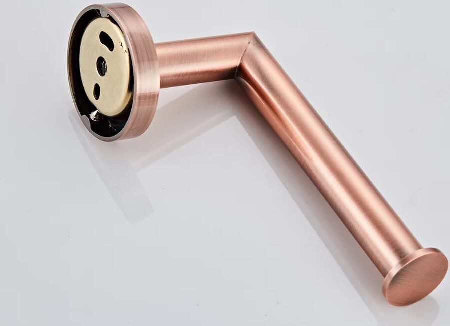 SaniClear Toiletrolhouder Copper | Messing | Rond | Geborsteld koper
